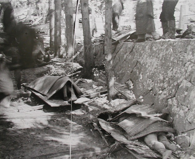 昭和三陸地震と津波の犠牲者（常雲寺参道）