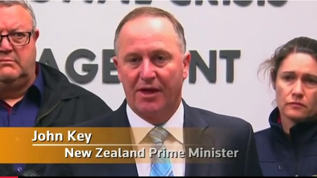ニュージーランドのジョン・キー首相